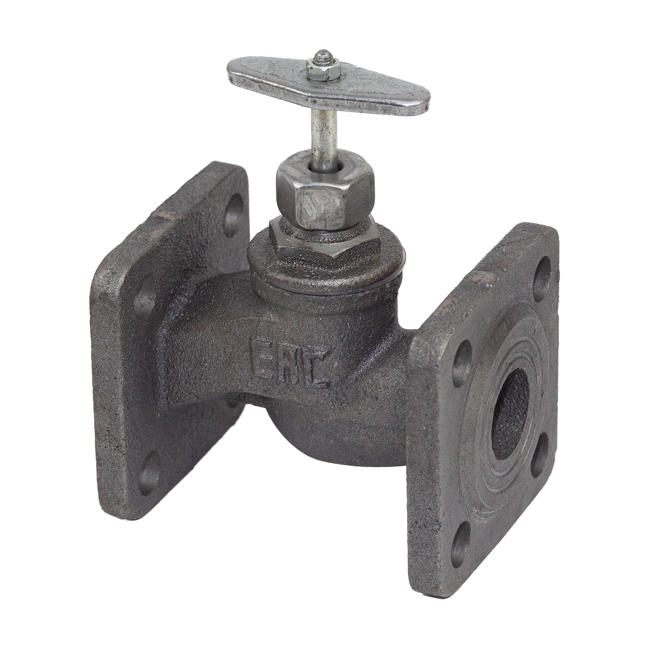 Клапан (вентиль) запорный чугунный 15кч19п Ду 50 Ру 16